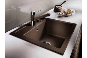 Мойка из гранита Blanco Dalago коричневый (518529) - 3