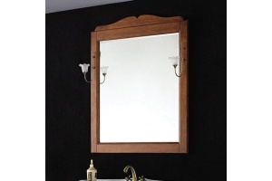 Зеркало Belbagno Novanta 86х102 коричневый (BB01S/ACA)
