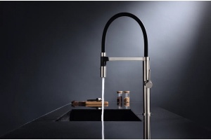 Смеситель для кухни Paulmark Leader сталь - 3