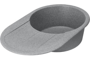 Мойка кухонная AQUATON Амира серая - 2