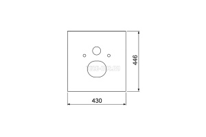 Инсталляция для унитаза Tece  (9650103) - 3