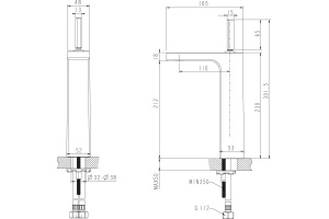 Смеситель для кухонной мойки Bravat Spring хром (F179113C-A) - 3