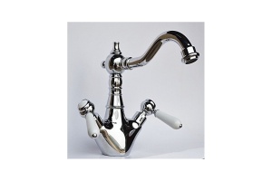 Смеситель для раковины Magliezza Bianco хром (50117-cr)