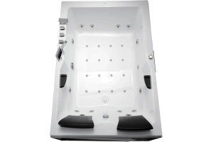 Акриловая ванна Gemy 180x120 с гидромассажем (G9061 K R) - 3