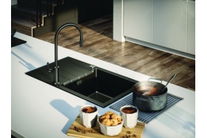 Мойка кухонная Alveus Cadit Granital 10 carbon - 3