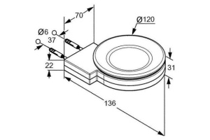 Мыльница Kludi  (4898505) - 3