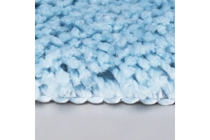 Коврик для ванной комнаты Wasserkraft Dill голубой - 2
