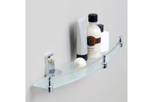 Lopau K-6044 Полка стеклянная с бортиком - 2