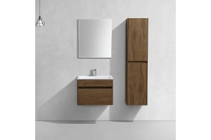 Тумба с раковиной Vincea Chiara 60 темное дерево - 2
