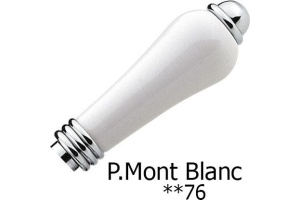 Смеситель для ванны Nicolazzi Mont Blanc белый, хром (3401CR76) - 2