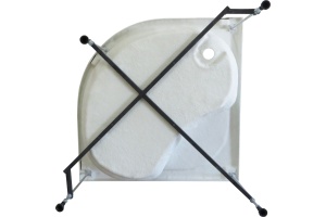 Душевой поддон Royal bath  100 см (RB 100BK) - 3