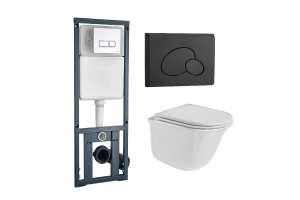 Комплект WeltWasser MARBERG 410 + TELBACH 004 GL-WT + MAR 410 RD MT-BL (10000011127)