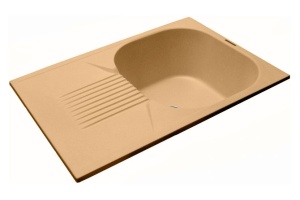 Мойка кухонная Lava L2 бежевая - 2