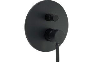 Смеситель для ванны с душем Migliore Fortis черный матовый (30464)