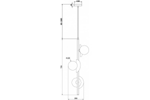 Подвесная люстра Freya Sepia FR5391PL-03CFL - 3