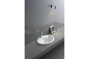 Раковина встраиваемая CeramaLux N  57 см белый (316) - 2