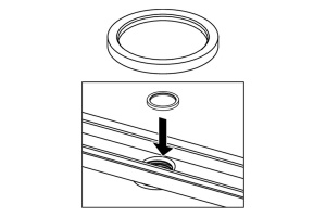 TECE Уплотняющее кольцо для стакана - 2
