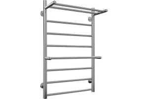 Водяной полотенцесушитель Terminus Анкона П8 500х800 с полкой Хром