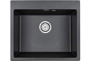 Мойка кухонная Paulmark Kante черный PM106052-BL