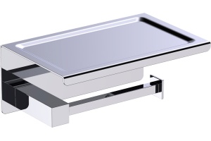Держатель туалетной бумаги Timo Selene 10044/00 с полкой для телефона