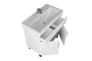 Тумба под раковину напольная Санта Дублин 80 белый - 2