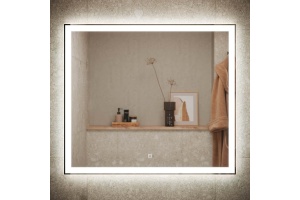 Зеркало Sancos City 80х70 с подсветкой - 3