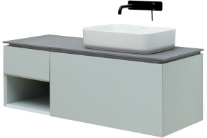 Тумба под раковину Allen Brau Infinity 120 R светло - зеленый матовый
