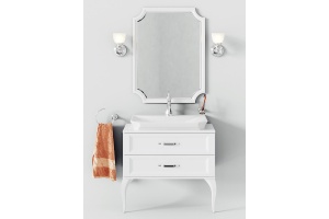 Тумба для комплекта Aqwella 5 stars LaDonna белая - 3