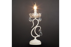 Настольная лампа декоративная Eurosvet Etna 12205/1T белый Strotskis - 2