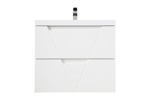 Тумба с раковиной BelBagno Vittoria 80 белый матовый