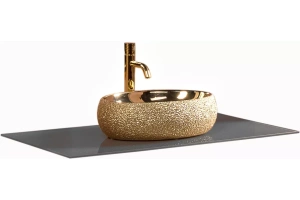 Столешница под раковину Armadi Art Lucido 100 серый