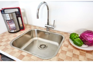 Мойка кухонная Omoikiri Omi 54-U/IF-IN нержавеющая сталь - 3