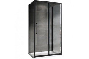 Душевой уголок Abber Schwarzer Diamant 140х90 черный (AG30140BH-S90B)