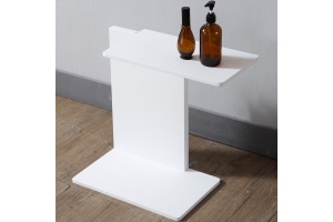 Столик для ванной комнаты Abber Stein белый