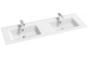 Раковина мебельная двойная Jacob Delafon Sherwood 140 белый матовый