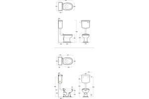 Бачок для унитаза Simas Arcade (AR812B) - 2