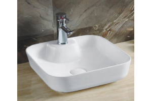 Раковина накладная Ceramalux N белый (9443) - 2