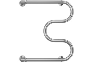 Водяной полотенцесушитель Terminus M-образный 500x600 Хром