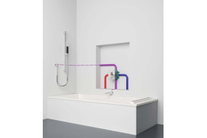 Смеситель Jacob Delafon Symbol E98724-CP для ванны с душем - 3