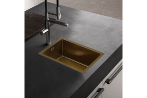 Мойка кухонная Melana D5138HG золото - 2