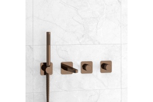 A8851.309.311.290.292.291 Встраиваемый комплект для ванны с лейкой и изливом