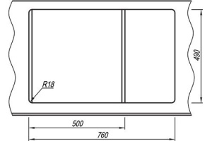 Мойка кухонная Florentina Липси 780 шампань - 3