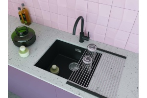 Мойка кухонная Omoikiri Yamakawa графит (4993780) - 2