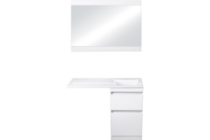 Мебельная раковина Эстет Даллас 1100 R - 3