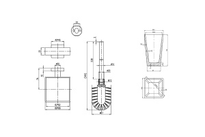 Ершик для унитаза подвесной Villeroy&Boch Elements Striking хром - 2