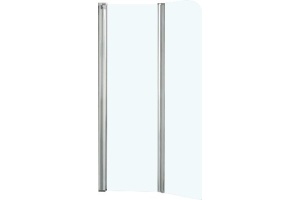 Шторка на ванну Vincea VSB-12114CL 114 см, профиль хром, стекло прозрачное - 3