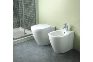 Чаша для приставного унитаза Ideal Standard Connect белый, без сиденья (E803401)