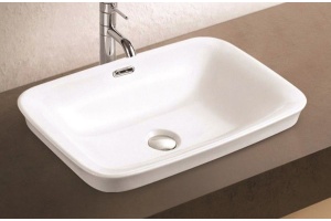 Раковина встраиваемая CeramaLux N 59.5 белый (78441) - 2