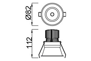 Встраиваемый светильник Mantra Formentera C0071 - 2