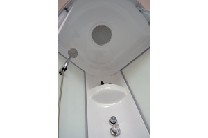 Душевая кабина Royal Bath HP 120х80 L профиль белый стекло прозрачное - 3